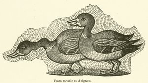 Del mosaico de Aviñón (grabado)