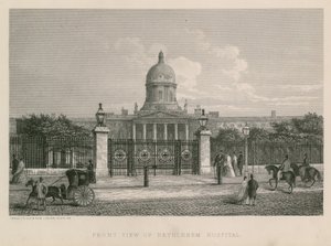 Vista frontal del Hospital de Bethlehem de English School