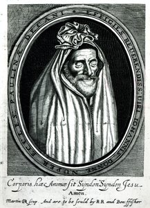 Portada de Deaths Duell por John Donne (1572-1631) publicado en 1632 de English School