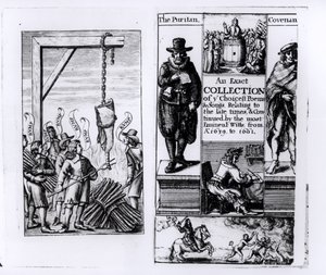 Frontispicio de Una colección exacta de los mejores poemas y canciones de 1639-1661 de English School