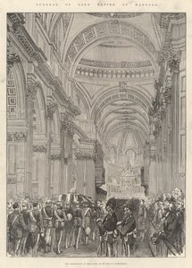 Funeral de Lord Napier de Magdala de English School