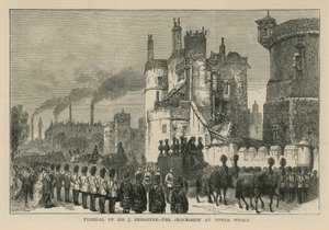 Funeral de Sir John Fox Burgoyne de English School