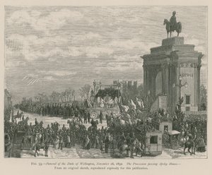 Funeral del Duque de Wellington de English School