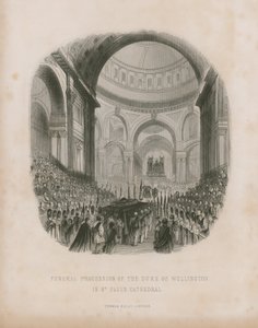 Procesión fúnebre del Duque de Wellington