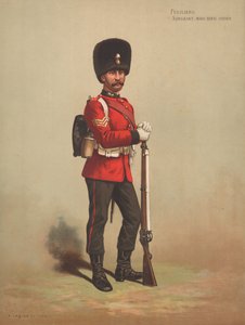 Fusileros, Sargento, Orden de Marcha de English School