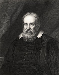 Galileo Galilei (1564-1642) de La Galería de Retratos, publicada en 1833