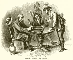 Juego de Tric-Trac. Por Teniers de English School