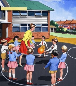 Profesor de educación física de English School
