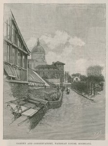 Jardín e invernadero, Fairseat House, Highgate