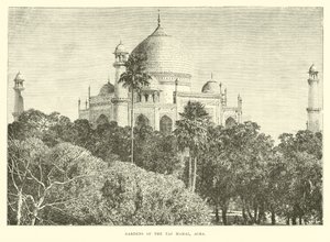 Jardines del Taj Mahal, Agra de English School