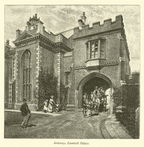 Puerta, Palacio de Lambeth de English School