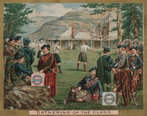 Reunión de los clanes (cromolito)