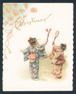 Geishas jugando al bádminton