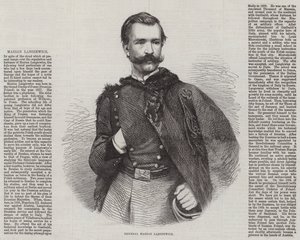 General Marian Langiewicz (grabado)