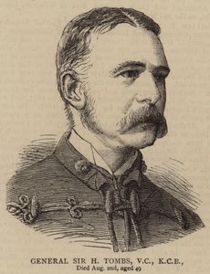 General Sir H Tombs, VC, KCB (grabado) de English School