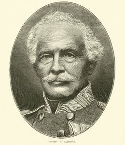General Von Hartmann, octubre 1870 de English School