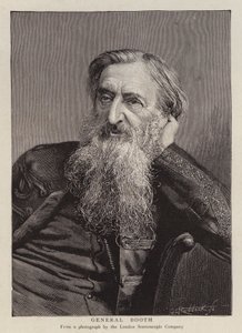 General William Booth, fundador británico del Ejército de Salvación