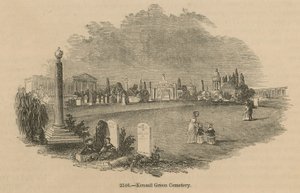 Vista general del Cementerio de Kensal Green