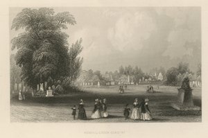 Vista general del Cementerio de Kensal Green de English School