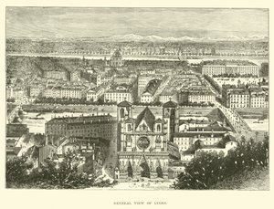 Vista general de Lyon de English School