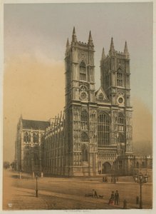 Vista general de la Abadía de Westminster de English School