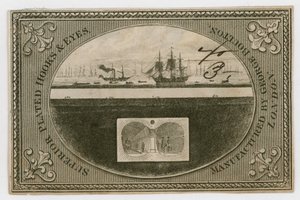George Boulton, tarjeta comercial de English School
