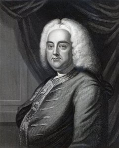 George Frederic Handel, grabado por Thomson