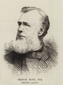 George Hope, Esquire (grabado) de English School