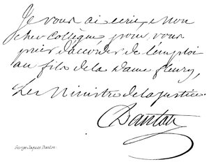 George Jacques Danton de English School
