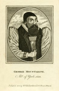 George Mountaigne, Arzobispo de York de English School