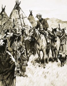 George Peabody tuvo el valor de cabalgar entre los indios de English School