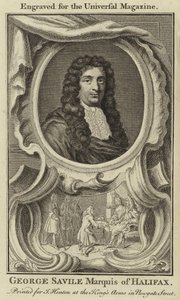 George Saville, Marqués de Halifax de English School