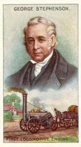 George Stephenson, Primera Locomotora de English School