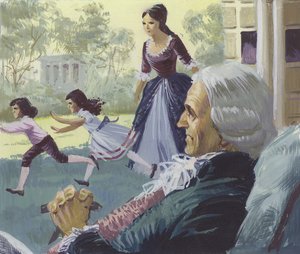George Washington en la vejez