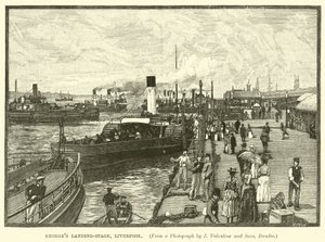 Muelle de Desembarco de Georges, Liverpool de English School