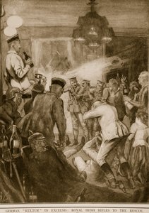 Cultura alemana en excelsis: los Royal Irish Rifles al rescate, 1914-19 de English School