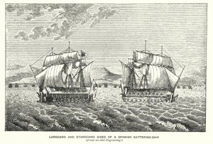 Gibraltar: Lado de babor y estribor de un barco de asalto español de English School