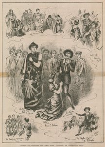 Nueva ópera cómica de Gilbert & Sullivan Patience; o, La novia de Bunthorne de English School