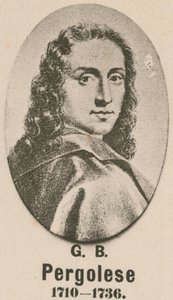 Giovanni Battista Pergolesi (grabado) de English School