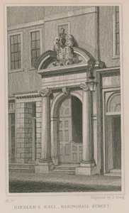 Girdlers Hall, Basinghall Street, Londres de English School