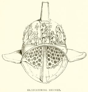 Casco de gladiador de English School