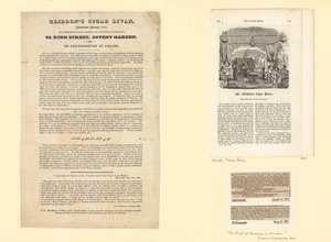 Diván de cigarros de Gliddon, establecido en febrero de 1825 de English School