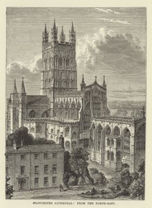 Catedral de Gloucester, desde el noreste
