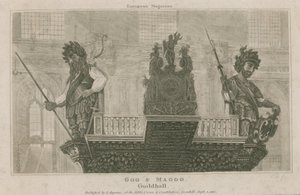 Gog y Magog, Guildhall, Londres de English School
