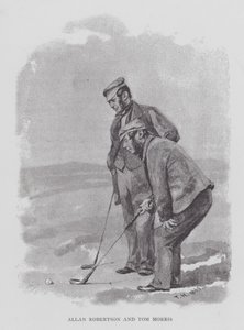 Golf: Allan Robertson y Tom Morris de English School
