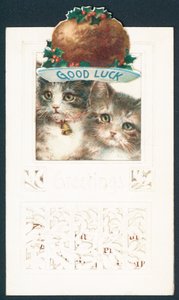Buena suerte - Tarjeta de felicitación navideña