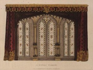 Ventana gótica, de 