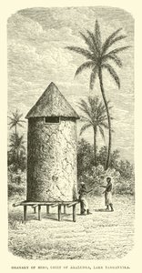 Granero de Miro, jefe de Akalunga, lago Tanganica de English School