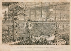 Gran Exposición, 1851, Apertura el 1 de mayo de 1851