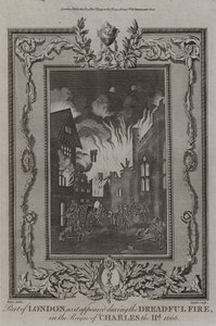 Gran Incendio de Londres, 1666 de English School